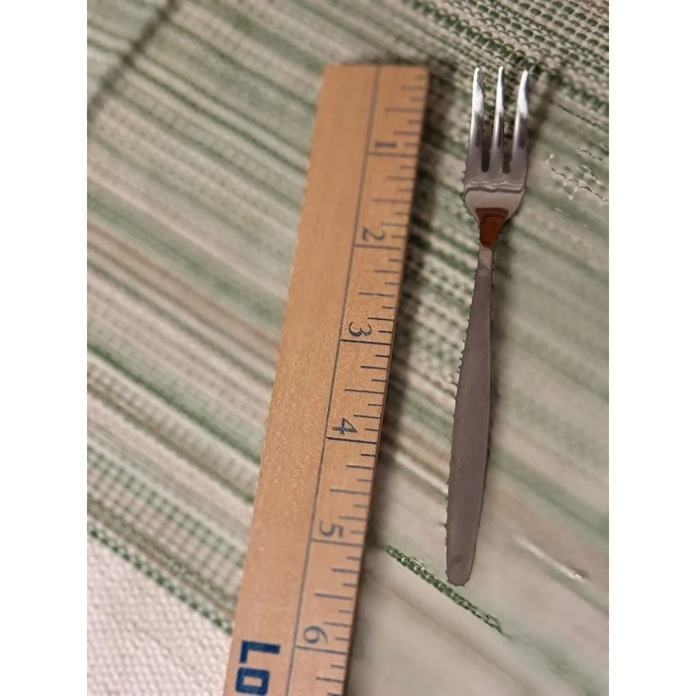 6 Norpro Stainless Steel Cocktail Appetizer Forks, 5